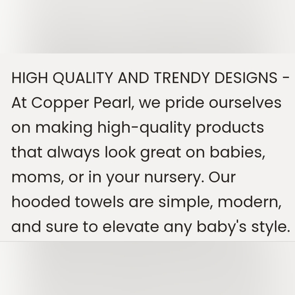 Copper Pearl Grace premium knit hooded towel o/s - Picture 12 of 16